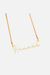 Name Nacklace In English